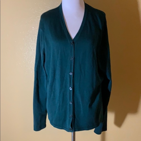 Pendleton Cardigan Size Large Silk Blend - Picture 1 of 3